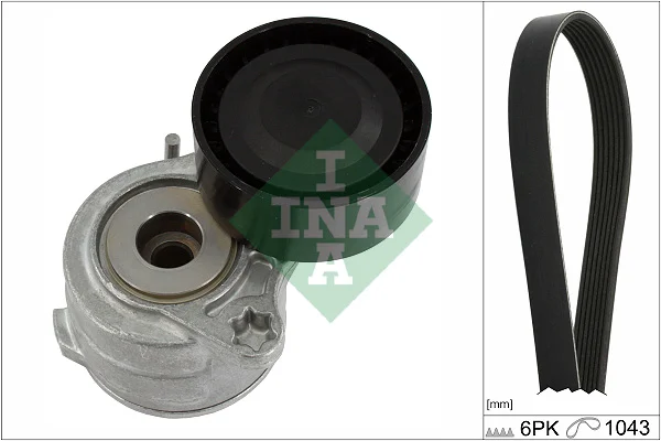 Sada žebrovaných klínových řemenů Schaeffler INA 529041910