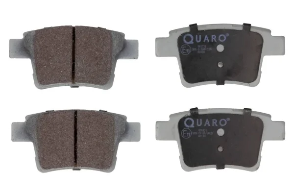 Sada brzdových destiček, kotoučová brzda QUARO QP6121