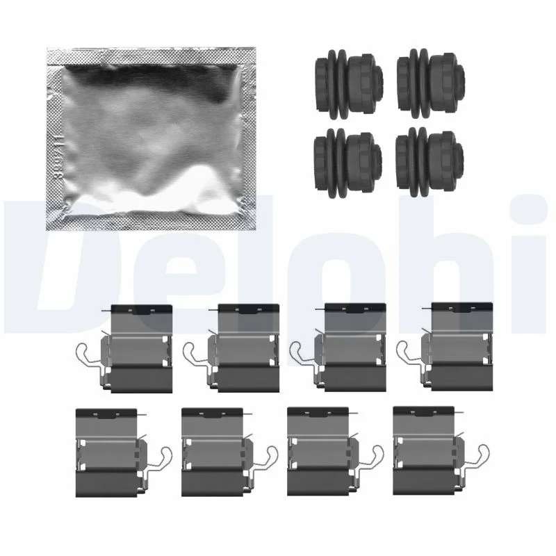 Sada příslušenství, obložení kotoučové brzdy DELPHI LX0787