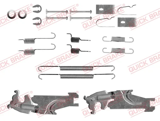 Sada příslušenství, brzdové čelisti QUICK BRAKE 105-0847S Sada příslušenství, brzdové čelisti QUICK BRAKE 105-0847S