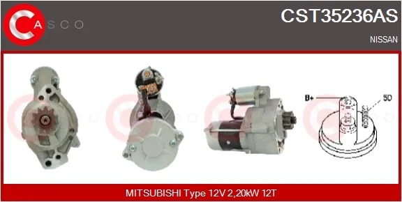 Startér CASCO CST35236AS