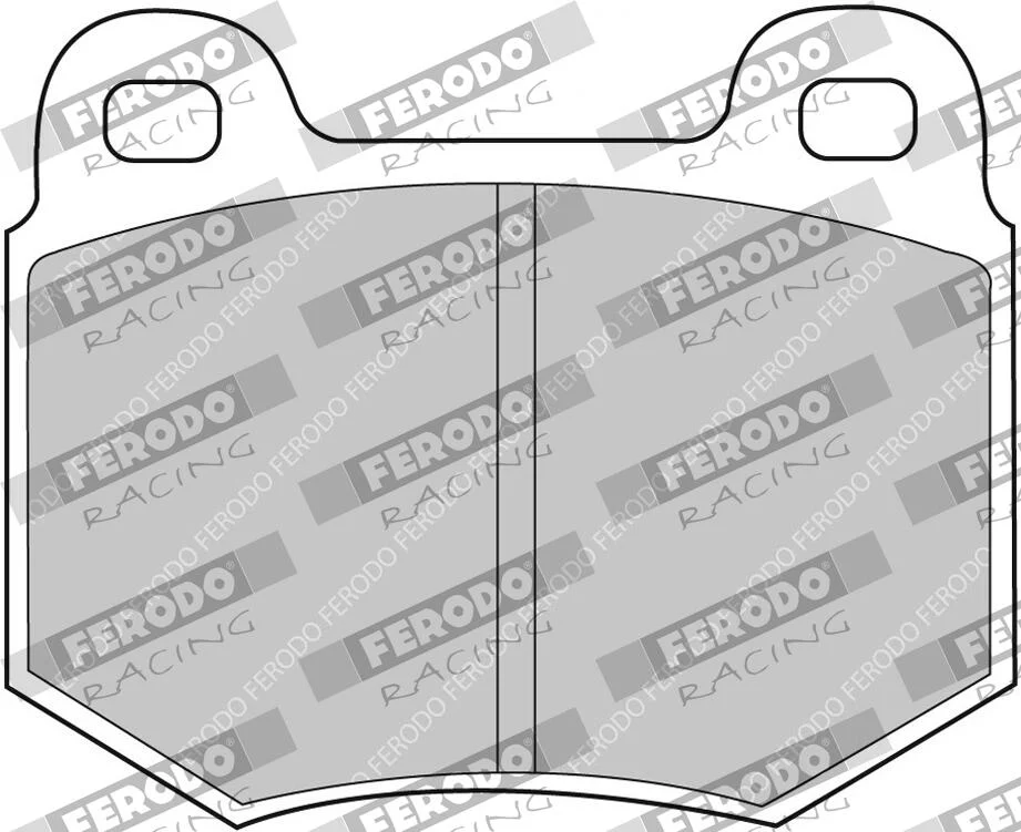 Sada brzdových destiček, kotoučová brzda FERODO RACING FCP448H Sada brzdových destiček, kotoučová brzda FERODO RACING FCP448H